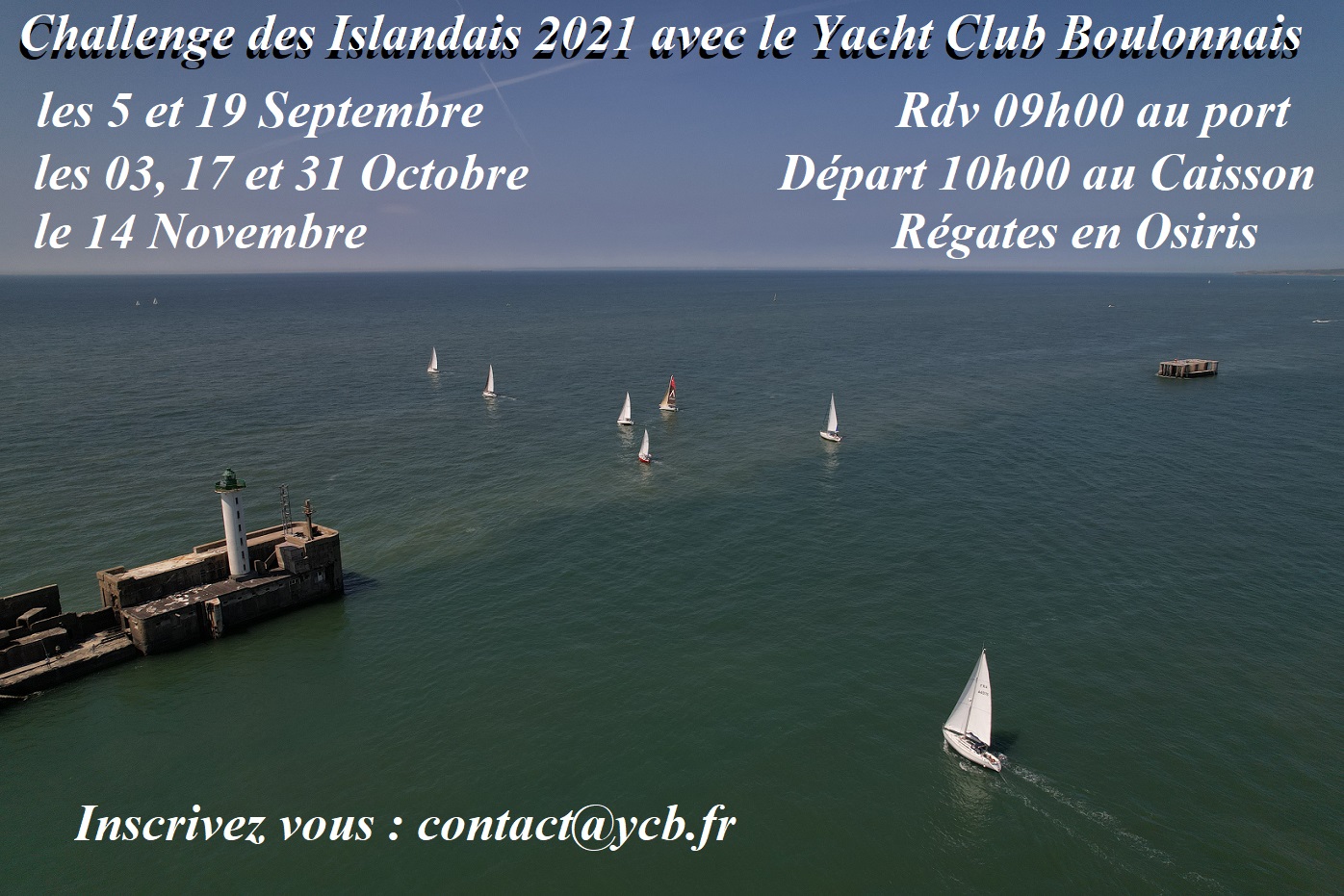 Régates septembre-novembre 2021 Port Boulogne