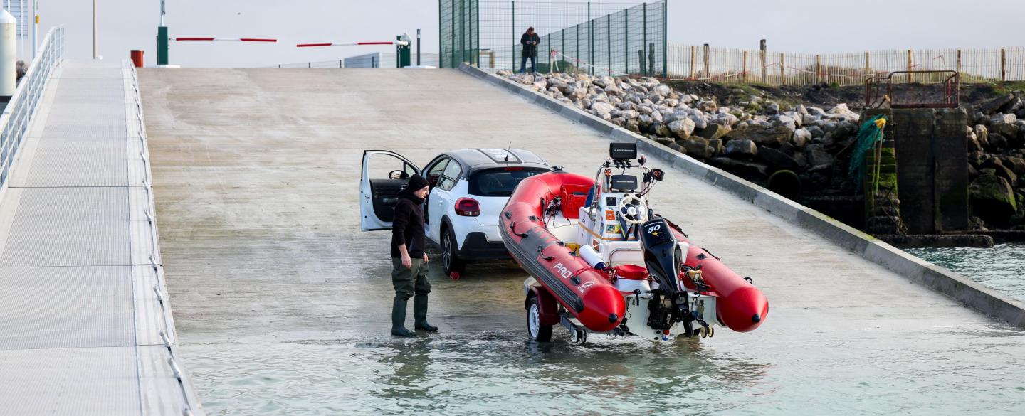 Cale mise à l'eau - Boulogne sur Mer