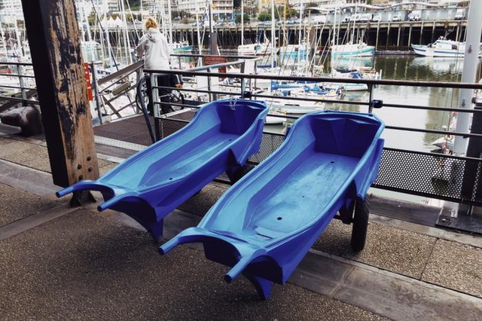 Chariot - Port de Boulogne sur mer - marina